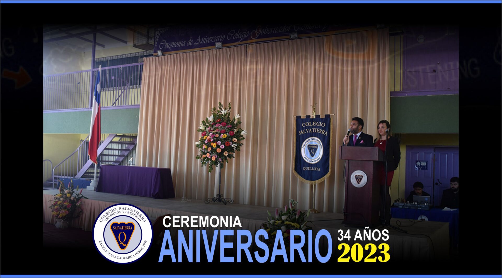 Ceremonia 34 Años Colegio Salvatierra