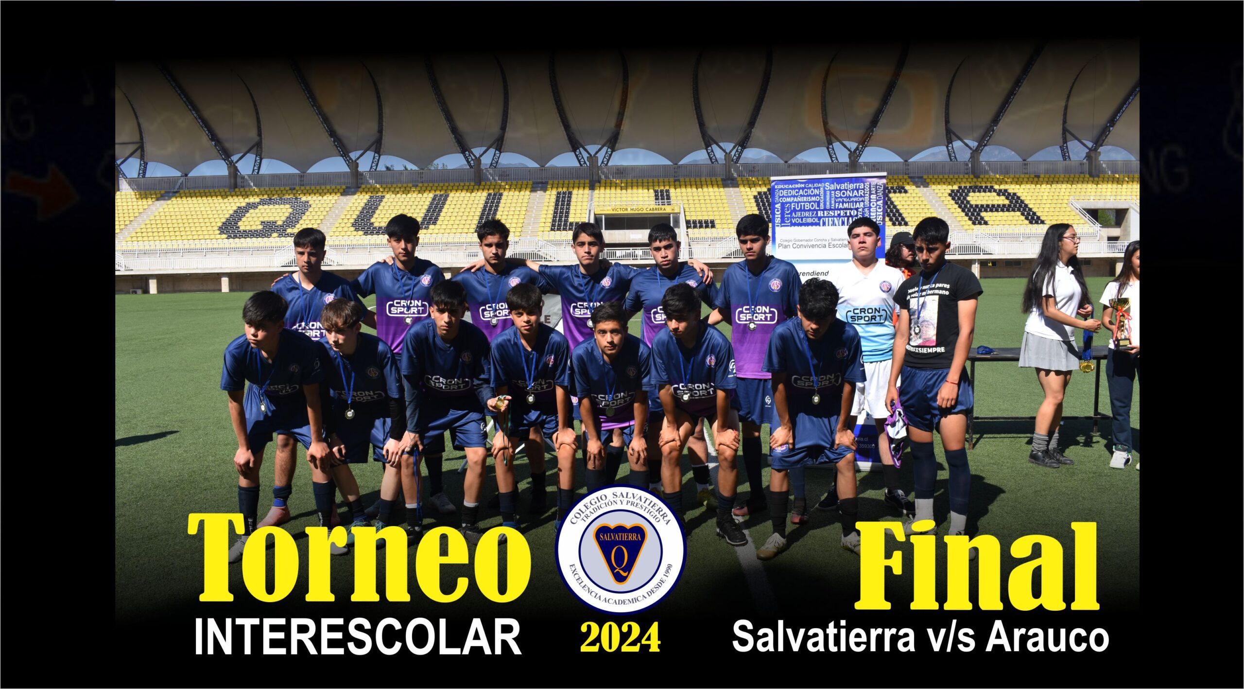 Final Torneo Interescolar de Fútbol